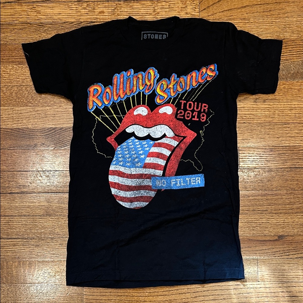 The Rolling Stones Unisex 2019 “No Filter” Concert Tour Band Tee - Small, NWOT